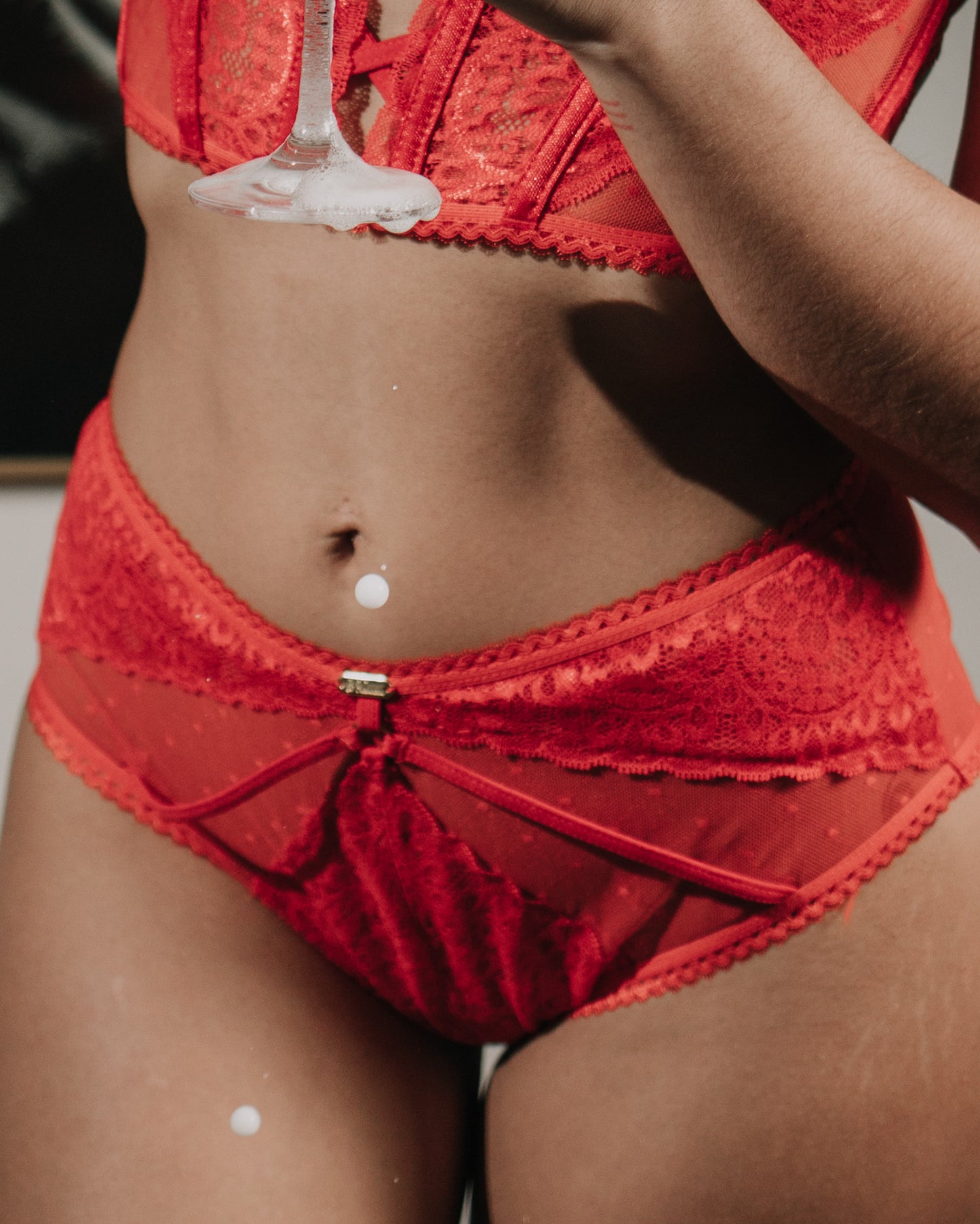 High Waist Tracy Red