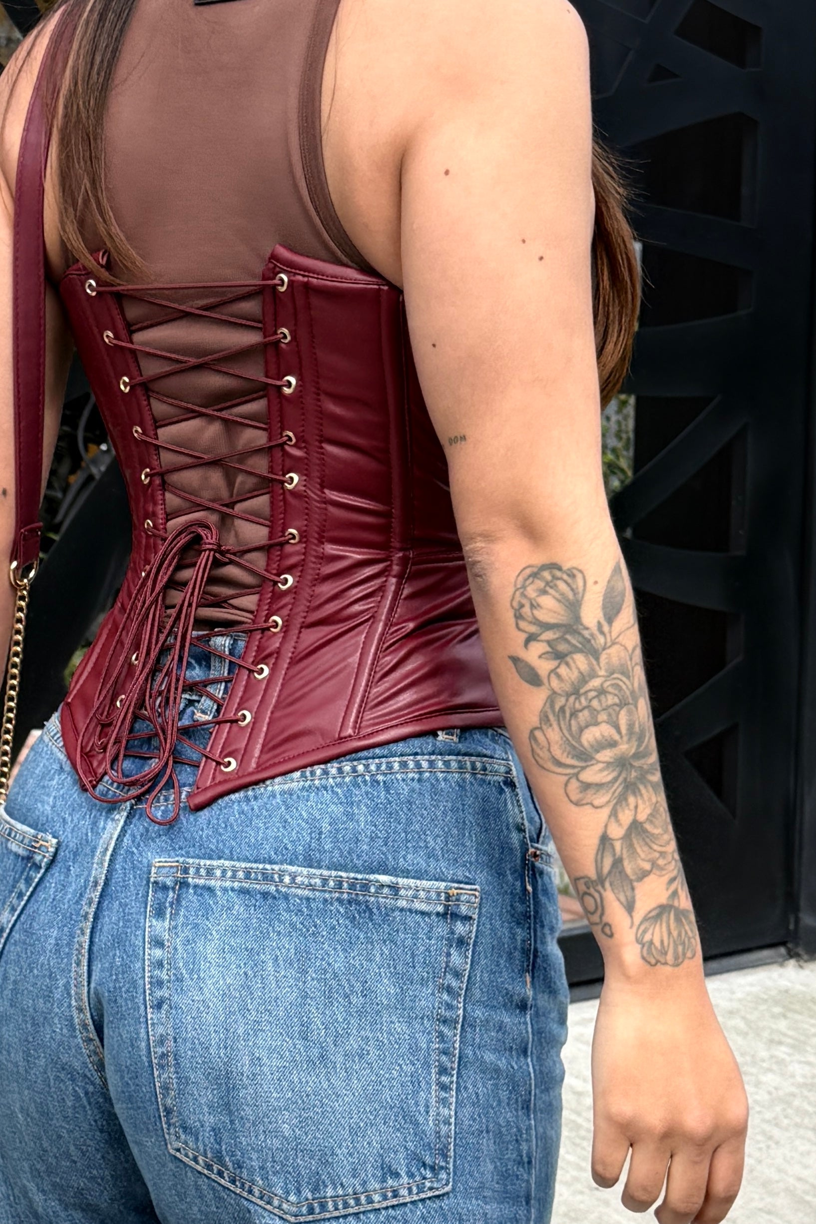 Corset Dakota leather