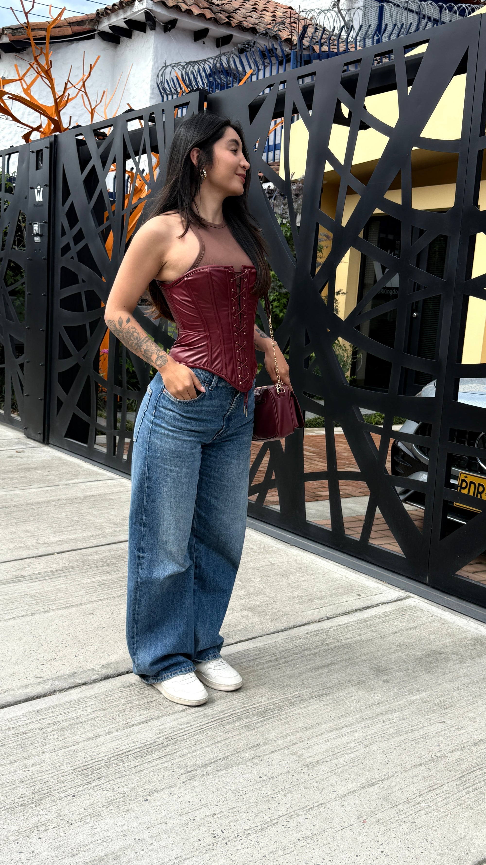 Corset Dakota leather