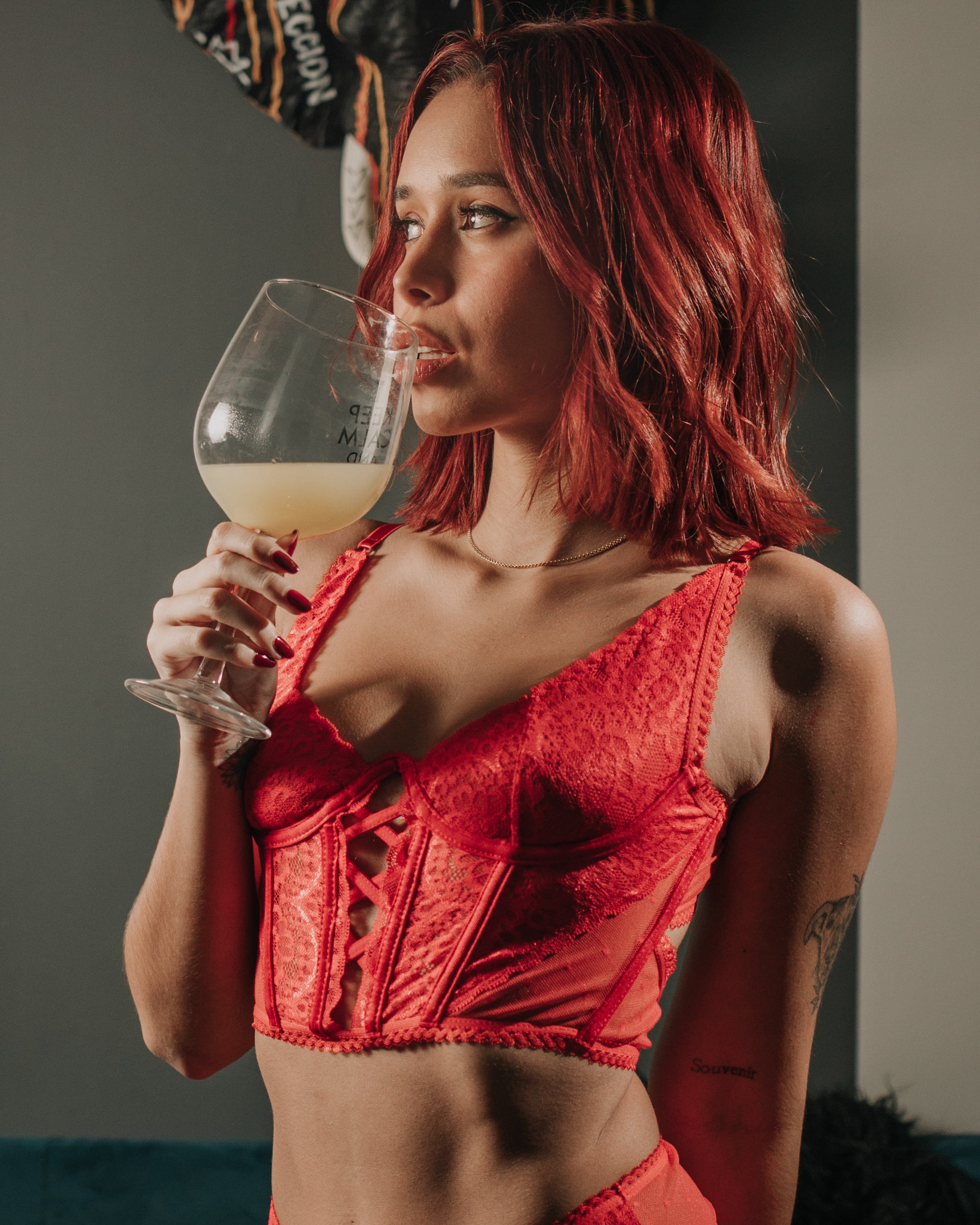Bustier Tracy Red
