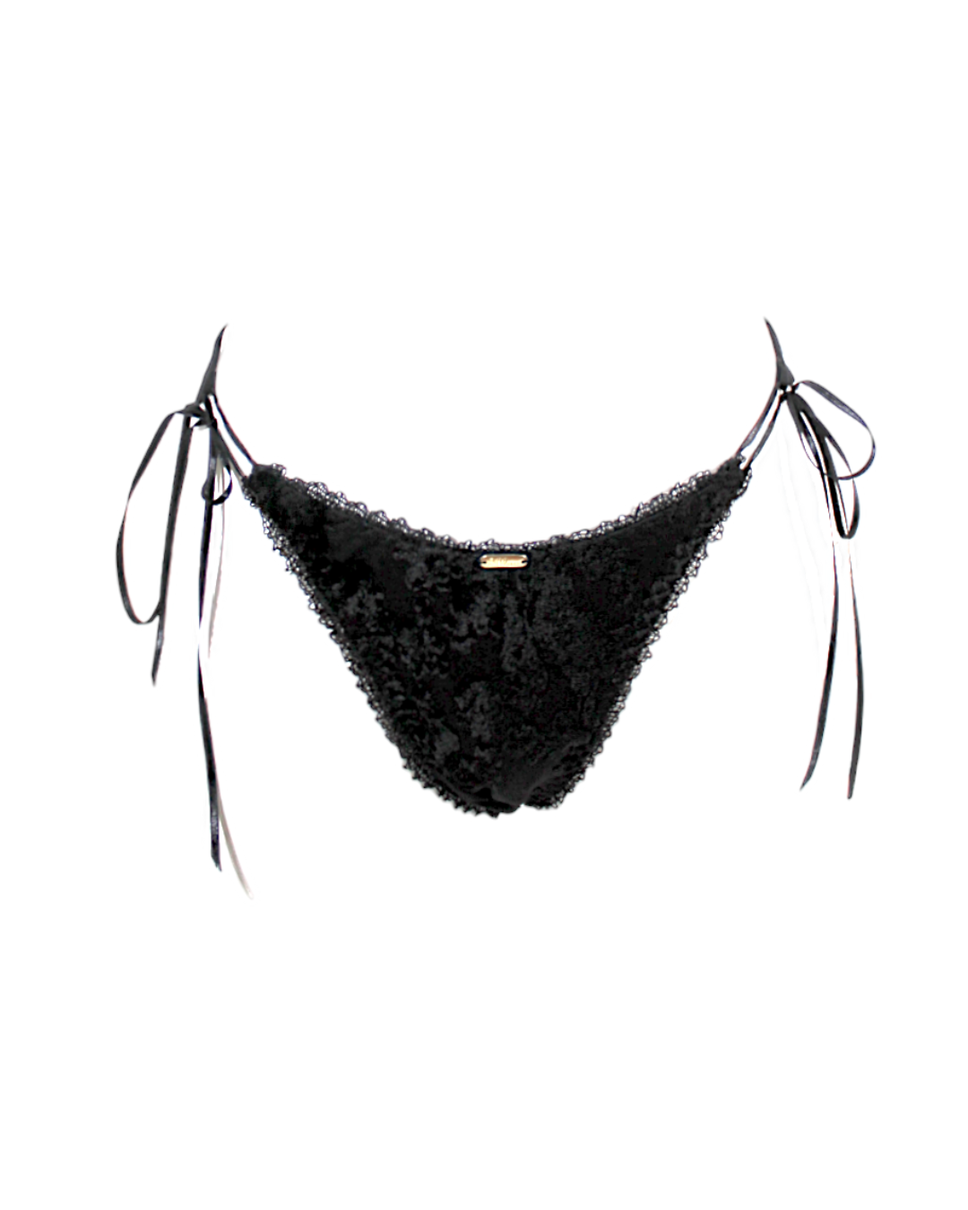 Pantie Velvet Black