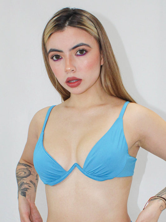 Top Bikini W Azul