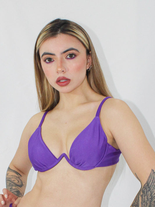 Bikini Top W Purple