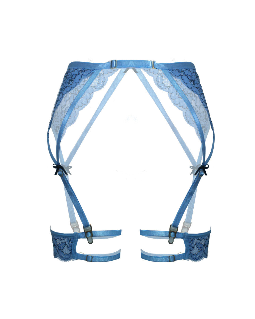 Garter Belt Crystal Blue