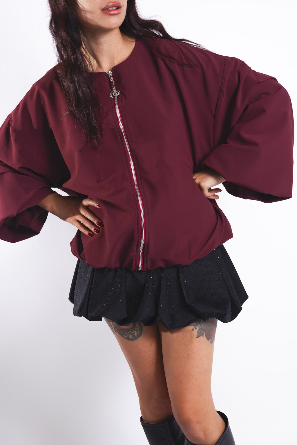 Chaqueta Nuit Burgandy