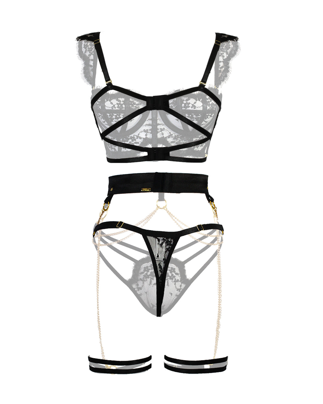 Set Topacio Black